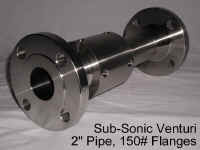 2" Flanged Venturi Flowmeter