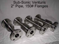 2" Flanged Venturi Flowmeters